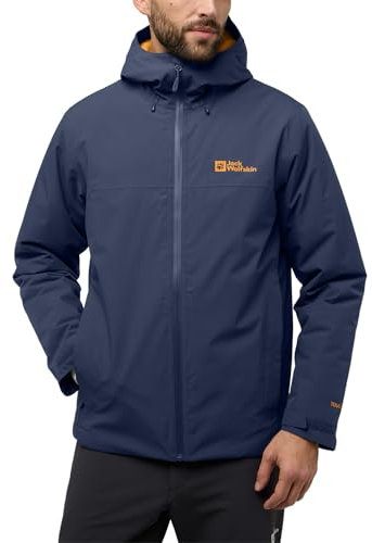 Jack Wolfskin Herren Wisper Ins Jkt M, Midnight Sky, S EU