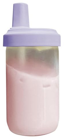 Hjatirace Milk Tea Straw Cup, Transparent Straw Cup, Portable Tea Tumbler, Leakproof Straw Mug, Straw Cup with Lid, Portable Transparent 500ml School Drinkware with Straw for School Travel