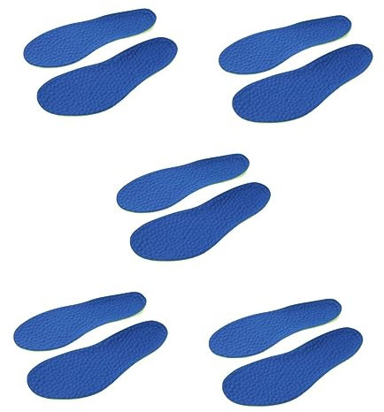 Healeved 5paare Atmungsaktive Sporteinlegesohlen Mit Massageeffekt Tpu Foaming Einlegesohlen Für Schweißabsorption Und Dämpfung Passend Für Sneakers