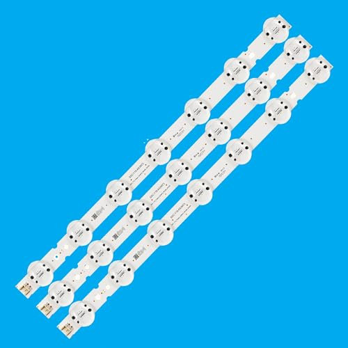 GUOFHUIO Striscia di retroilluminazione a LED for TV LG 43'' 43UM7340PVA 43UM4390PLC 43UM74006LB 43UM7450PLA 43UM7390PLC 43UM7400PLB 43UM7300PSA