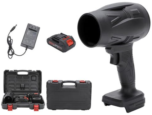 Handheld Powerful Dryer for Car Dust Cleaning, Tragbarer leistungsstarker Trockner für die Staubentfernung im Auto, Elektrisches Staubgebläse 130000U/min für Reinigung, Camping, Outdoor