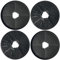 Beaufan Lot de 4 filtres à charbon actif CBCF002 Compatibles avec CIARRA CBCS6201, CBCB6201, CBCB6736C, CBCS6906D, CBCB6906D, CBCS9201, CBCB9201