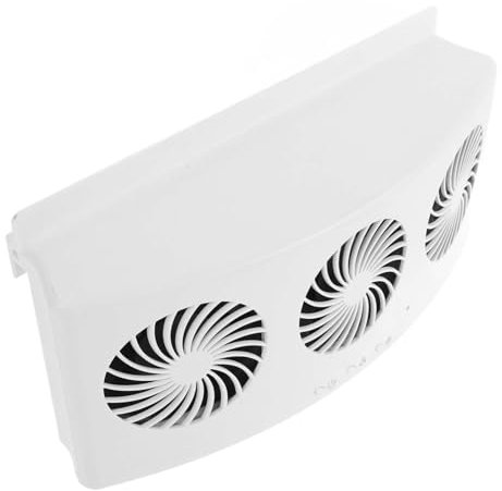 MUCKLILY Ventilador de coche Ventilador de autos de energía solar aire acondicionado para coche enchufable ventilador de autos solares aire acondicionado solar AbS