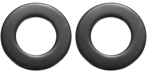 QUARKZMAN 2Stk M30 Unterlegscheiben M30*56 * 4mm Schwarz | Karosseriescheiben 304 Edelstahl Flach Beilagscheiben für Schrauben, Bolzen und Muttern