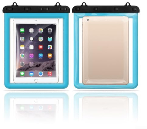 Convenient and Reliable Waterproof Bag for Tablets, Perfect for Summer Adventures (Blue)
