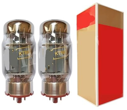 Il tubo audio HIFI KT88 sostituisce il kit amplificatore valvolare KT77 KT66 El34 6550 fai da te che supporta quattro canali(2pcs Matched Pair)
