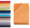 Hometex Premium Textiles Spannbettlaken Spannbetttuch 180-200 x 200 cm, Bettlaken Jersey aus 100% Baumwolle, Matratzen bis 23-25 cm, Oeko-TEX Made IN Green, Orange
