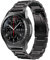 SUNDAREE Compatibile con Cinturino Samsung Galaxy Watch 3 45MM/Garmin Venu 3/Honor MagicWatch 2 46MM/Amazfit GTR 4/Ticwatch Pro 3 Ultra,22MM Nero Uomo Metallo Acciaio Orologio Ricambio Smartwatch Band