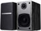 SINGING WOOD T25 Passive 2 Way Bookshelf Speakers 60 Watts (30W x 2) with preinstalled Wall Mount Bracket- Beech Wood Finish, Pair -(Black)