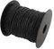 YYW Wax Cord 2mm 80Yard/Roll Black/White Waxed Line Cord Cotton Thread Cords for DIY Jewelry Beading Bracelets Making Sewing Work (Black)