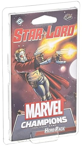 Fantasy Flight Games, Marvel Champions, Hero Pack: Star-Lord, Card Game, Ages 14+, 1 to 4 Players, 45 to 90 Minutes Playing Time
