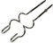Gancio impastatore compatibile con/ricambio per Kenwood KW717422 HMP30