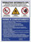 NEW CARTELLO SEGNALETICO - Serbatoio interrato GPL - Adesivo Extra Resistente, Pannello in Forex, Pannello In Alluminio (PANNELLO IN FOREX 30X42 CM)