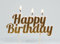 Smiling Faces Party Happy Birthday Candles for Cakes Toppers Fun Parties