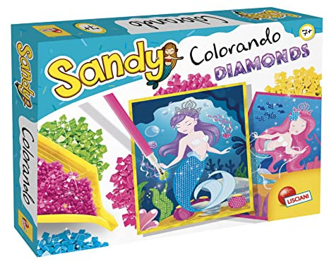 Liscianigiochi 97500 Fantasie Sandy Colorando-Diamonds, Bunt