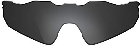 ThunderClap Lentes de repuesto polarizadas para gafas de sol Oakley Radar EV Pitch OO9211, Shell Black - Polarizado, Radar EV Pitch