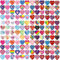 YIEUR 32 Blätter Herz Aufkleber, 384 Stück Herz Sticker herzförmige Liebe Aufkleber Sticker Deko für Valentinstag Scrapbooking Hochzeit DIY-Basteln Kinderbelohnungen (Herz)