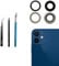 Rückkamera Objektiv Ersatz für iPhone 12 und iPhone 12 Mini Back Rück Kamera Glas Linse,Reparaturwerkzeug Kit