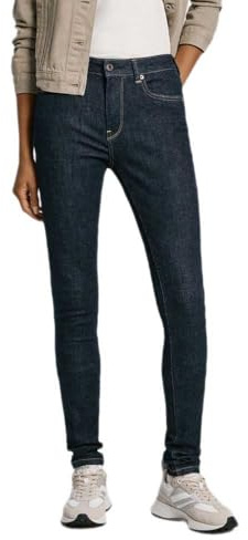 Pepe Jeans Damen Skinny Jeans Mw PL204728 Jeans, Blue (Denim-BC1),