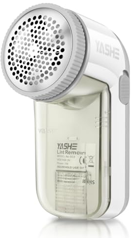 YASHE Electric Fabric Shaver & Lint Remover, Quick-Acting Sweater Pill Remover with Precision Blades for Clothing and Furniture