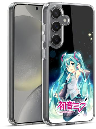 Head Case Designs Offizielle Hatsune Miku Nachthimmel Grafiken Gelhülle [Militärischer Schutzgrad] Kompatibel Mit Samsung Galaxy S24 5G Und Kompatibel Mit MagSafe