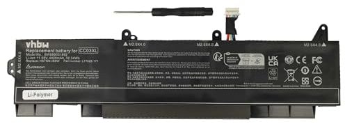 vhbw 1x Batterie Compatible avec HP ZBook Firefly 15 G7 Mobile Workstation, 15.6 inch G8 Mobile Ordinateur Portable (4400mAh, 11,55V, Li-polymère)
