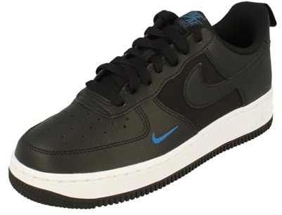NIKE FZ4625-001 Air Force 1 '07 Hombre Black/Black-Court Blue-White EU 42.5