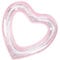MUSISALY Pailletten-schwimmring Herzförmiger Junggesellinnenschwimmer Herzbecken Schwimmt Aufblasbarer Herzschwimmer Herz-Pool-Ring Kinderschwimmbad Schwimmring Für Babys PVC Rose Gold