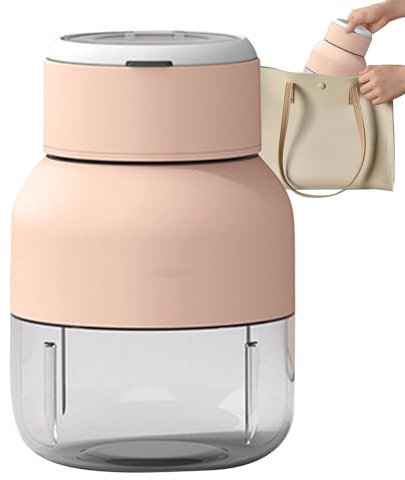 Exprimidor portátil inalámbrico, licuadora portátil,licuadora exprimidor eléctrico inalámbrico - Licuadora personal recargable del viaje 800ml de la licuadora portátil, licuadora para el viaje