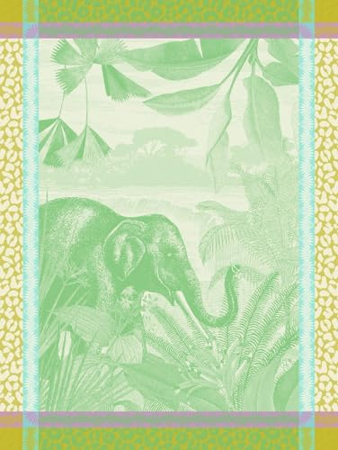 LE JACQUARD FRANÇAIS Geschirrtuch Sinharaja Jungle 60x80 cm Baumwolle
