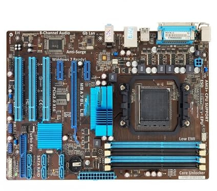 Placa Madre Placa Base de Escritorio Original Fit For ASUS M5A78L LE 760 GB, Socket AM3+ DDR3 32 GB, SATA2, USB 2.0, ATX