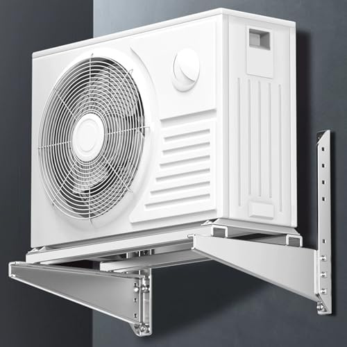 Support inox clim, double traverse avec amortisseur
