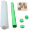 Nicole Cylindrical Silicone Savon Moule À La Main Artisanat Swirl Savon Décoration Outil Tube Moule