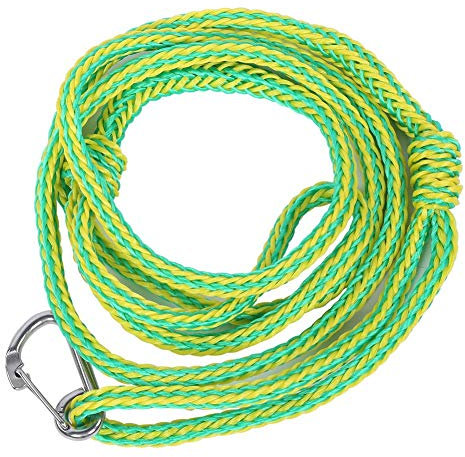 T best Corde Marine, Corde de sécurité de Bateau de 2,4 m/8 Pieds Dock de Corde Flottante Ancre de Corde d'amarrage Corde multifonctionnelle pour Yacht Kayak Voilier