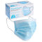 Touchguard Mascherine usa e getta di tipo IIR, a 3 strati, con elastici per le orecchie, proteggono dalla polvere, traspiranti, con stringinaso, confezione da 50