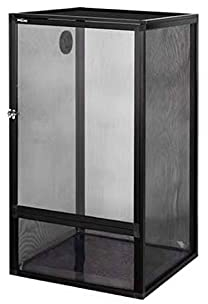ReptiZoo Alu Gaze-Terrarium Large 45x45x80 cm aus Metallgewebe/Gitter (AC454580)