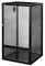 ReptiZoo Alu Gaze-Terrarium Large 45x45x80 cm aus Metallgewebe/Gitter (AC454580)
