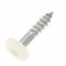 SCREW REBEL Fassadenschrauben 4,8x25 TX20 - RAL 9010, Reinweiß - 100 Stück Edelstahl A2 Trespo