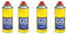 Clipper Butane Gas 6pcs Canister 300ml - Universal Refill for Lighters, BBQ, Cooking - Reliable & Safe Fuel Bottles Bulk