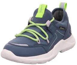 Superfit Jungen Rush Gore-tex Sneaker, Blau Hellgrün 8000, 41 EU