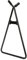 Akozon Motorrad Seitenständer, Stahllegierung Dreieck Motorrad Seitenständer Universal Motorrad Ständer für Motorrad Motocross Dirt Bike