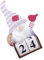 Weihnachts-Holzblock Kalender Wichtel Holz Kalender Weihnachten Countdown Kalender 2022 Tischkalender Home Weihnachtsdekoration