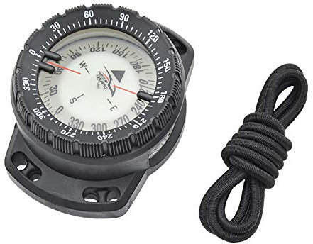 Imbottitura Su Navigazione Con Navigazione Polso Luminoso Bussola Impermeabile Navigazione Sottomarino Bussola Bussola Con Bungee Night Vision Nero