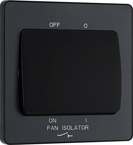 BG Electrical Evolve Fan Isolator Switch, Triple Pole