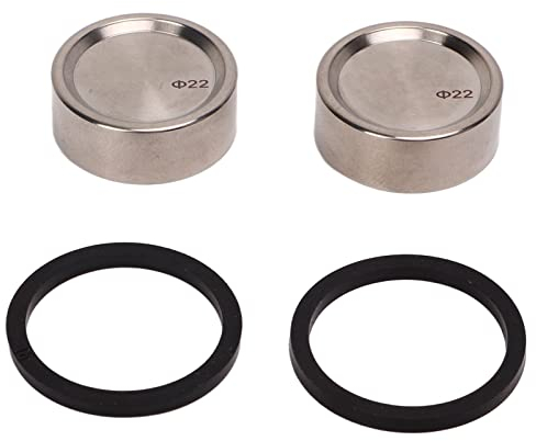 Accesorios para Bicicletas, 2 Piezas Pinza de Freno de Disco Pistón Aleación de Titanio Reemplazo de Pistón de Bicicleta de Montaña para Pinzas de Freno XT para SLX para Piezas de Freno