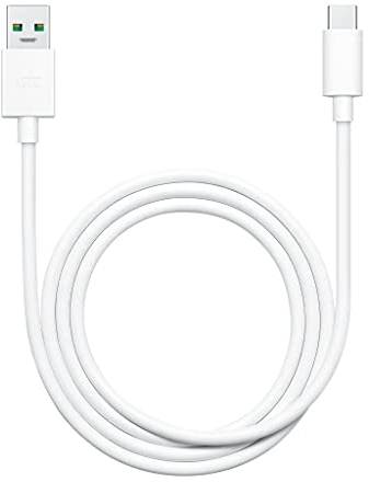 Vooc Ladekabel Original Oppo DL129 USB Type-C, 1m weiß USB C Schnellladekabel für Oppo X5 X5 Pro X3 X3 Pro X3 Neo Find X2 X2 Pro Reno9 8 Lite 5G 6 5G 4 Pro 5G Oppo A96 A94 A77 5G A76 A74 A16