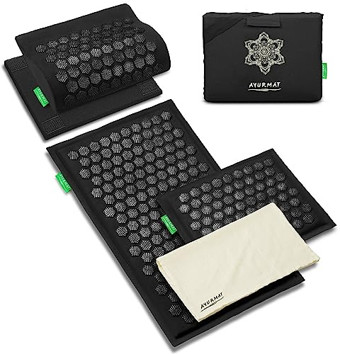 AyurMat Acupressure Mat and Pillow Set - Full Body Acupuncture Mat