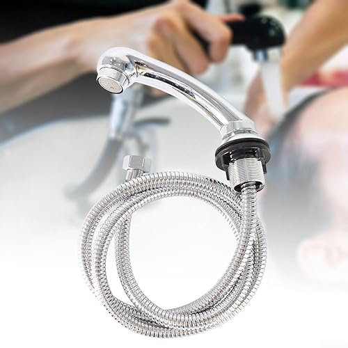 DAZZLEEX Showerhead with Hose, Spray Sprayer Salon Hairdresser Sink Basin Shower Nozzle Backwash Back Wash Bowl