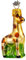 Christbaumschmuck Christbaumkugeln Figuren Tiere Weihnachtskuge Giraffe