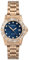 Sekonda Sienna Ladies 31mm Quartz Watch in Blue Mother of Pearl with Analogue Date Display, and Rose Gold Stainless Steel Strap 40654
